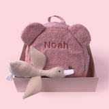 Pakket Middel Rugzak & Knuffel Eend