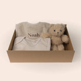 Pakket Middel Knuffel & Romper & Slabbetje