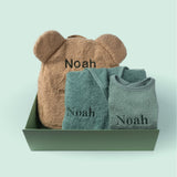 Pakket Groot Rugzak & Badjas & Slabbetje